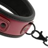 FETISH SUBMISSIVE DARK ROOM - NEOPRENE LINING CHAIN NECKLACE